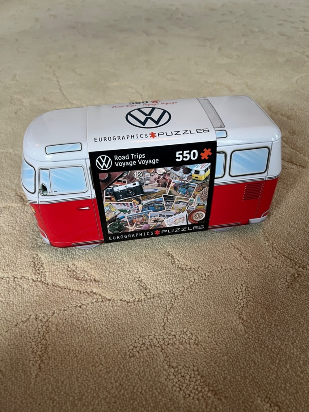 Eurographics VW Road Trips 550-Piece Jigsaw Puzzle